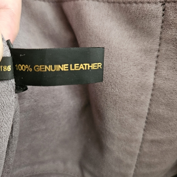 Rebecca Minkoff Light Grey Leather Tote Bag - Picture 5 of 8